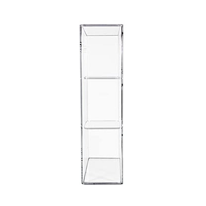 TrippNT 50826 Clear Acrylic Triple Side Loading Glove Box Holder, 11" Width x 16" Height x 4" Depth - size: Triple, style: Hardware Mount