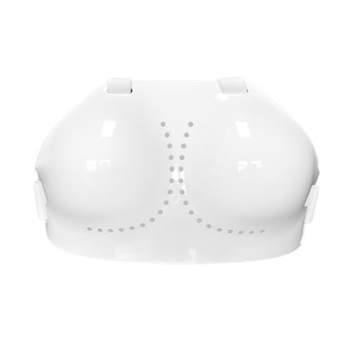 Womens Fencing Sports Chest Guards, Breathable Breast Protectors for, Breastplate with Adjustable Strap Breastplate Guard Protections Guard - size: Small