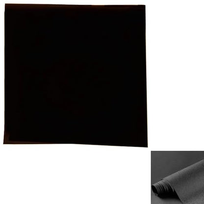 Peiiwdc Fish Tanks Background Adhesive Film for Aquarium Fish Tanks Decorations Elegant Black Sticker Poster Background