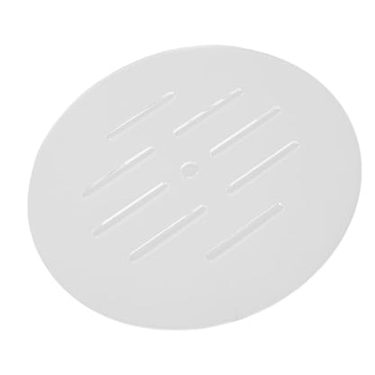 Round Aquarium Cover Lid, 7.5 Inch Clear Acrylic Fish Tank Lid, Anti Jump Cover for Turtle Reptile Shrimp Tank, Tank Top Protector with Handle