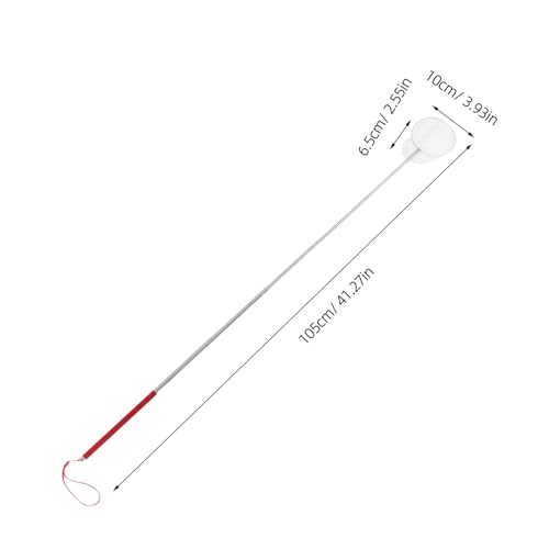 POPETPOP Mini Shrimp Net with Telescopic Handle Fine Mesh Small Aquarium Fish Net for Shrimp Catching and Aquarium Maintenance for Breeding and Cleaning
