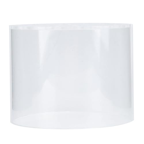 Acrylic Transparent Coral Feeder Cover, Shrimp Device for Aquarium Fish, Safe Coral Environment to Observe Coral Health (150mm)