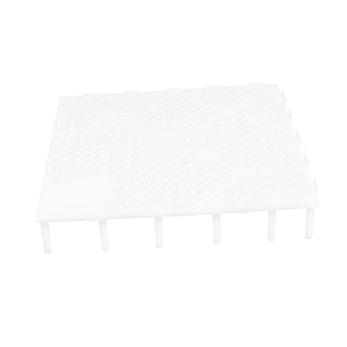 Mikikit 10pcs Sand Board Divider for Fish Tank Bottom Filtering Plates for Aquarium Accessories Easy Installation for Enhanced Water Permeability and Aquatic Environment