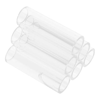 Abaodam 6holes Fish Shrimp Feeder Breeding Tube Acrylic Incubator for Aquarium Shelter and Shrimp Habitat Easy to Clean and Maintain for Fish and Aquatic Decor