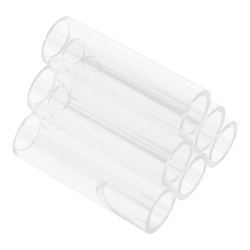 Abaodam 6holes Fish Shrimp Feeder Breeding Tube Acrylic Incubator for Aquarium Shelter and Shrimp Habitat Easy to Clean and Maintain for Fish and Aquatic Decor