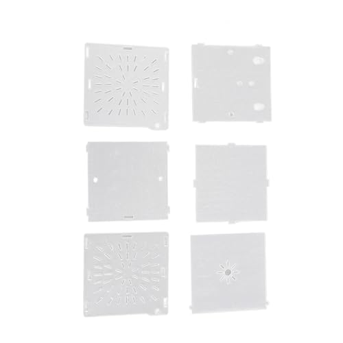 Acrylic Transparent Fish Tank Isolation Box, Aquarium Breeding Incubator Holder with Suction Cup and Hook, Adjustable Height for Tropical Fish Hatchery (10CM*10CM*10CM) - size: 10CM*10CM*10CM