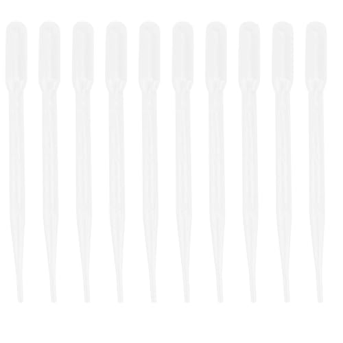 DOITOOL 10pcs Fish Feeding Tubes Coral Syringe Tubes 3ml Plastic Brine Shrimp Feeders for Aquarium Pet Supplies