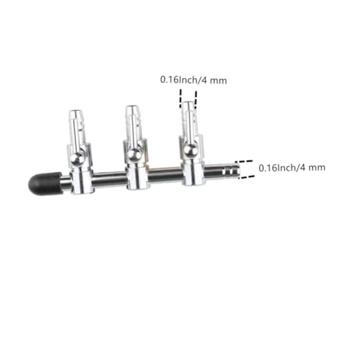 3-Way Aquarium Air Flow Control Lever Valve Distributor Splitter Pump Accessories 2Pcs