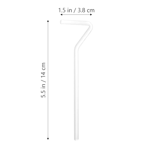 Baluue Glass Cell Spreader, 4pcs Glass Coating Rod, Glass Spreader Professional 6" Lab Glass Rod Tools Cell Laboratory Spreader Supplies