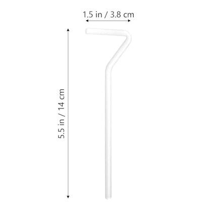 Baluue Glass Cell Spreader, 4pcs Glass Coating Rod, Glass Spreader Professional 6" Lab Glass Rod Tools Cell Laboratory Spreader Supplies