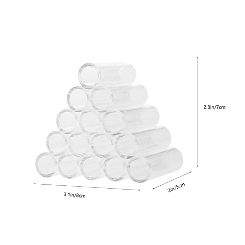 Ipetboom Shrimp Shelter Transparent Fish Breeding Tube for Aquarium Decoration Fish Hiding Shelter Lightweight Safe for Aquarium Landscape