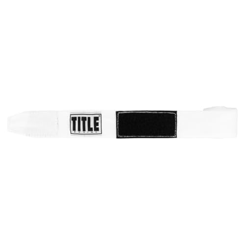 Title Boxing Elastic Mexican Hand Wrap, White, 180"