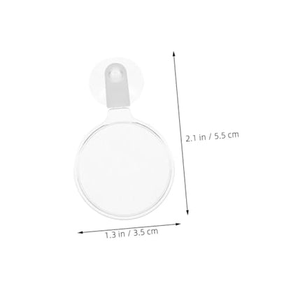 Abaodam 3pcs Acrylic Glass Cup for Observation of Fish Tanks Small Animals Plants and Landscapes Versatile Viewing Tool for Aquariums
