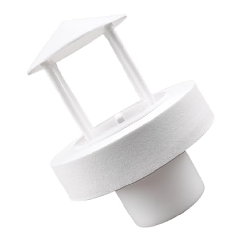 TOYANDONA Portable Rockery Splash Guard for Humidifier Easy to Install Plastic Mist Cover for Fish Tanks and Ponds and Functional Floating Humidifier Shield Box