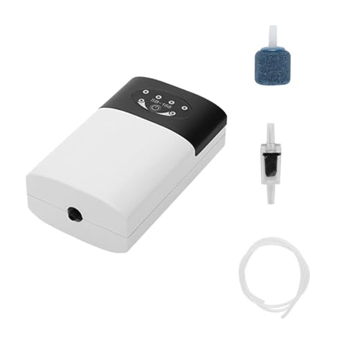 USB Rechargeable Silent Aquarium Oxygen Pump for Fish Tank with Large Air Volume, Portable Buckle, Quiet Operation, Suitable for Home Aquarium - size: Type 1