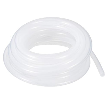 METALLIXITY Silicon Tubing(5/16" ID x 7/16" OD x 3.3Ft), Pure Silicone Hoses High Temp - for Printer, Hot Water Dispenser, Engine, Brewing, Fish Tank Air Pump, Pump Transfer, Clear - size: 3.3 Feet, style: 5/16" IDx7/16" OD