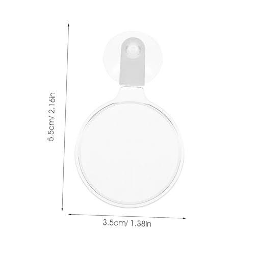 Totority Fish Tank Magnifier Cup Observation Lens for Betta Fish Ants Small Animals Easy to Install Plant Viewing Tool Clarity