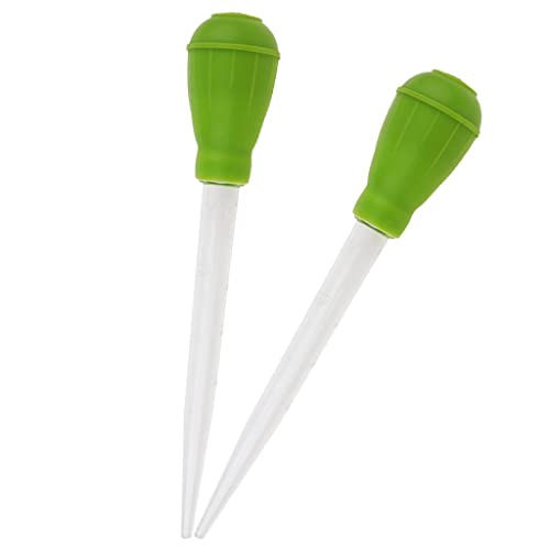 2 Pieces Aquarium Waste Remover Feeder Pipette Dropper 30 Ml