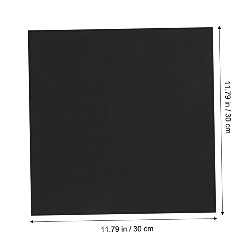Toddmomy 5pcs Fish Tank Insulated Pad Thick Non-Skid Cushion for Aquarium Heat Preservation and Shock Absorption Black Non- Mat for Fish Tanks