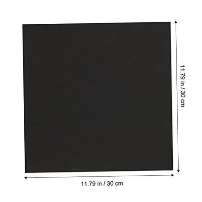 Toddmomy 5pcs Fish Tank Insulated Pad Thick Non-Skid Cushion for Aquarium Heat Preservation and Shock Absorption Black Non- Mat for Fish Tanks