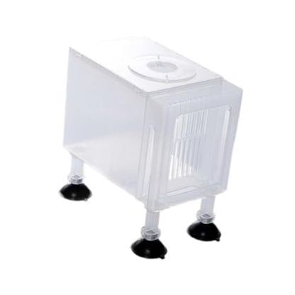 Aquarium Filter Box Pump Protection Shield - Universal Pump Case Container for Fish Tank & Pond Pumps- Large White
