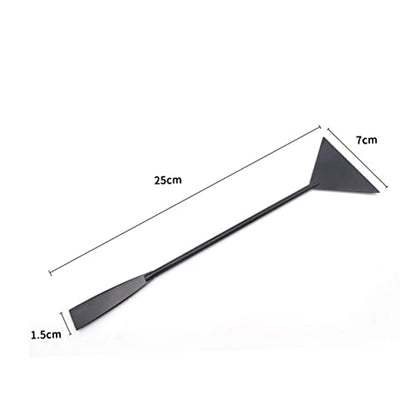 BESPORTBLE Stainless Steel Flat Sand Shovel for Aquarium Maintenance Grass Waterweed Clipper Cleaning Tools