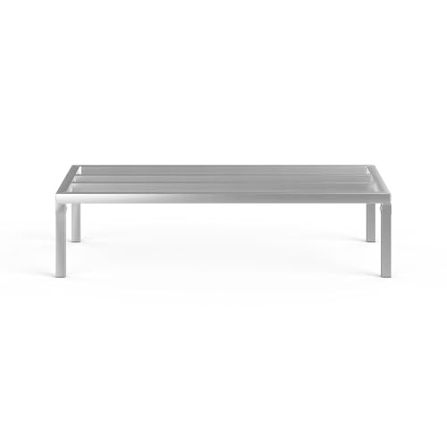 Aluminum Dunnage Rack 48" x 24" | 12" Off The Floor | 1100 Lbs Capacity - size: 48" Long x 24" Wide | Height: 12" Off The Floor