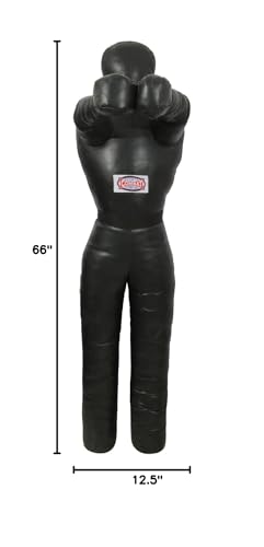 Combat Sports Legged Grappling Dummy – 35 to 140 lb Nylon Training Partner for MMA, Jiu-Jitsu, Wrestling, Takedowns, Throws, Submissions & Striking | Reinforced vinyl nylon build, realistic leg design for takedowns throws submissions, 35-140 lb options, s