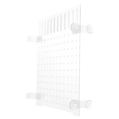 Transparent Acrylic Fish Tank Divider Isolation Board for Aquarium Easy to Install Partition for Breeding Separation Fish Tank Accessory