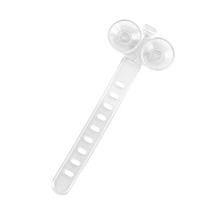 Aquarium Suction Cup Cable Tie with Strong Adhesion for Firm Attachment of Wire Organization in FishTanks 10PCS Fishtank Cable Tie for Wire Fixation - color: White