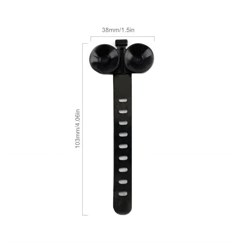 Peiiwdc Aquarium Suction Cup Cable Tie with Strong Adhesion for Firm Attachment of Wire Organization in FishTanks 10PCS Fishtank Cable Tie for Wire Fixation