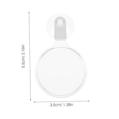 Hemoton Aquarium Glass Cup Microlandscape Viewer for Small Animals and Plants Design Observation Fish Tanks