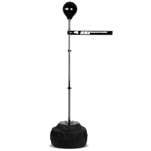 Spinning Bar Boxing 360°Reflex Speed Trainer with Reinforced Spring