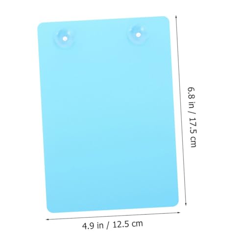 Sosoport Aquarium Partition Fish Breeding Plate Suction Cups Fish Tank Isolation Plate Decorative