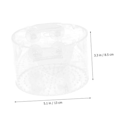 balacoo Fish Breeding Box Floating Cover Isolation Tank for Fry Aquarium Nursery Transparent Design Prevents Predation Safe for Fish Breeding