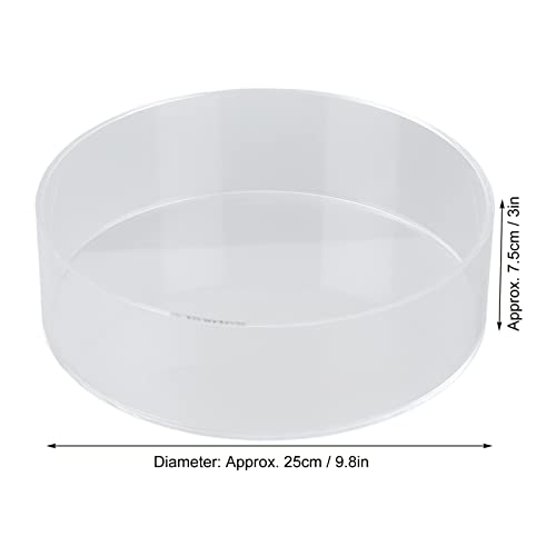 Observe Lens Transparent Acrylic Fish Tank Cylinder Magnifier, Aquarium Viewing Tool with Clear Optics for Top - Down Observation and Underwater Photography