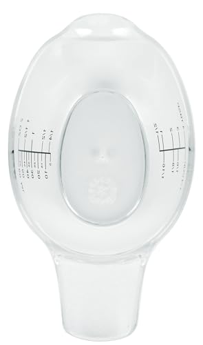 2 Piece Measuring Cup Set, Clear