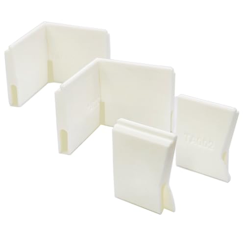 Lid Risers for Fluval Flex Aquariums, 9, 15 & 32.5 Gallon, Canopy Support Lifter Set (White, 15 Gallon (57L)) - color: White, size: 15 Gallon (57L)