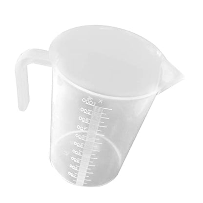 Hemobllo 1Pc Thickened Aquarium Scale Measuring Cup Liquid Water Changing Cup for Fish Feeding Construction with Spout for Accurate Measurement for Home