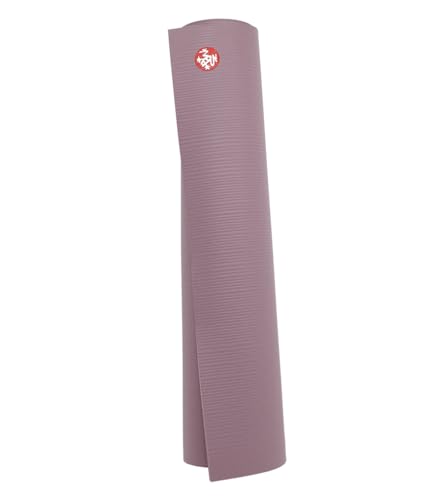 Manduka PRO Yoga Mat - 6mm | Lifetime Durability | Hygienic Construction | Premium Studio Quality | Teacher Approved - color: Elderberry, size: 68" x 26"