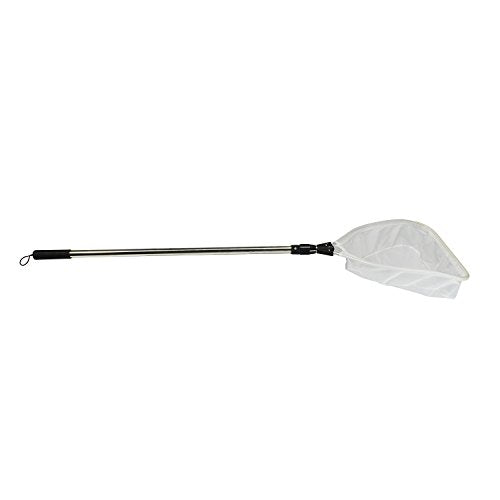 Aquascape Heavy-Duty Pond Skimmer Net with Extendable Handle, Durable Fine Mesh for Debris Removal, 36 to 69-Inch Adjustable Length, 98562