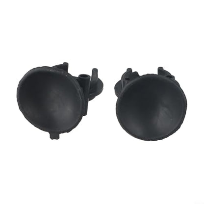 2Pcs Suction Cups Clips For Aquarium Heaters For 1/2 Inch Diameter Thermostats, 30Mm Silicone Suckers For Fish Tank Thermostat, Replacement Holders For Glass And for acrylic Tanks