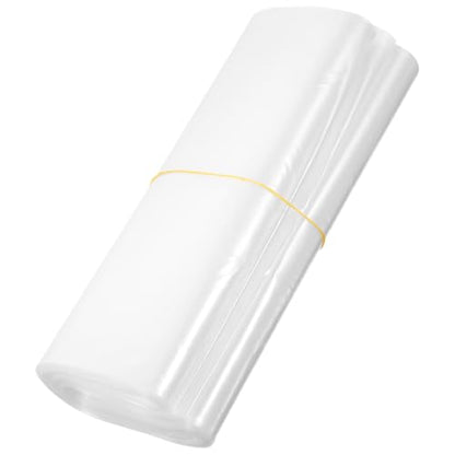 50pcs Ornamental Fish Transport Bags 24x48cm Leakproof Plastic Live Fish Shipping Packaging Bags for Aquarium and Seafood Packing