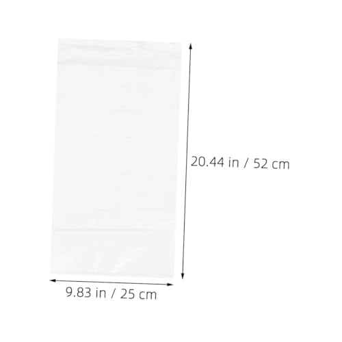 20pcs Leak Clear Plastic Fish Transport Bags Transparent Aquarium Storage for Live Fish Shrimp and Aquatic Pets Easy Observation and Safe Transport
