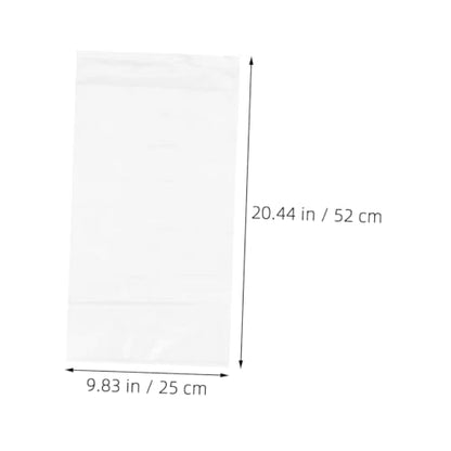 20pcs Leak Clear Plastic Fish Transport Bags Transparent Aquarium Storage for Live Fish Shrimp and Aquatic Pets Easy Observation and Safe Transport