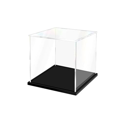 Acrylic Display Case for Lego Collectibles, Clear Box 7.9x7.9x7.9in - size: 7.9 x 7.9 x 7.9 inches