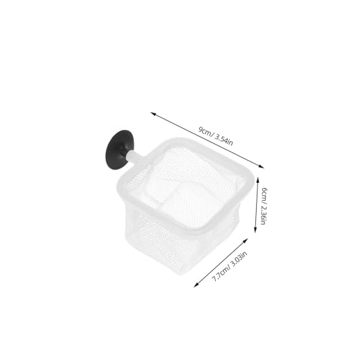 SUPVOX 5pcs Aquarium Breeding Net with Cups Fish Tank Mesh Separator for Fry and Shrimp Easy to Install Protective Net for Fish and Newborns