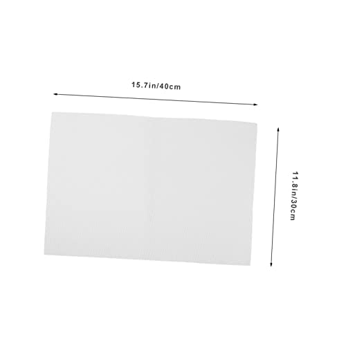 Totority Shockproof Fish Tank Pad Thick Cushioning Mat for Aquariums White Base for Heat Preservation and Absorption
