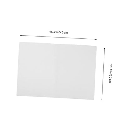 Totority Shockproof Fish Tank Pad Thick Cushioning Mat for Aquariums White Base for Heat Preservation and Absorption