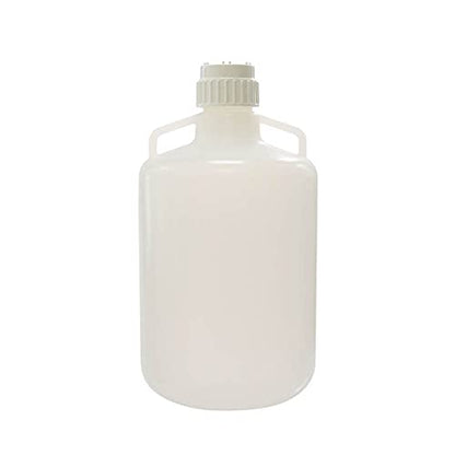 20L (5 Gallons) Round Carboys with Handles,Molded Graduations, Autoclavable PP Material, Heavy Duty Water Can, Lab, Home, Travel Liquid Storage, LVAA002 - style: 20L